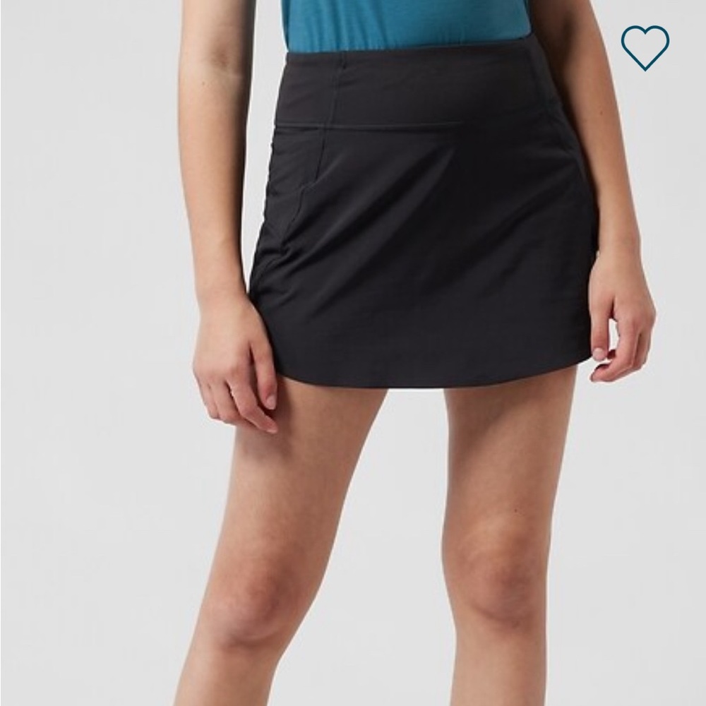 Athleta girl run the world skort size xxl 16 black